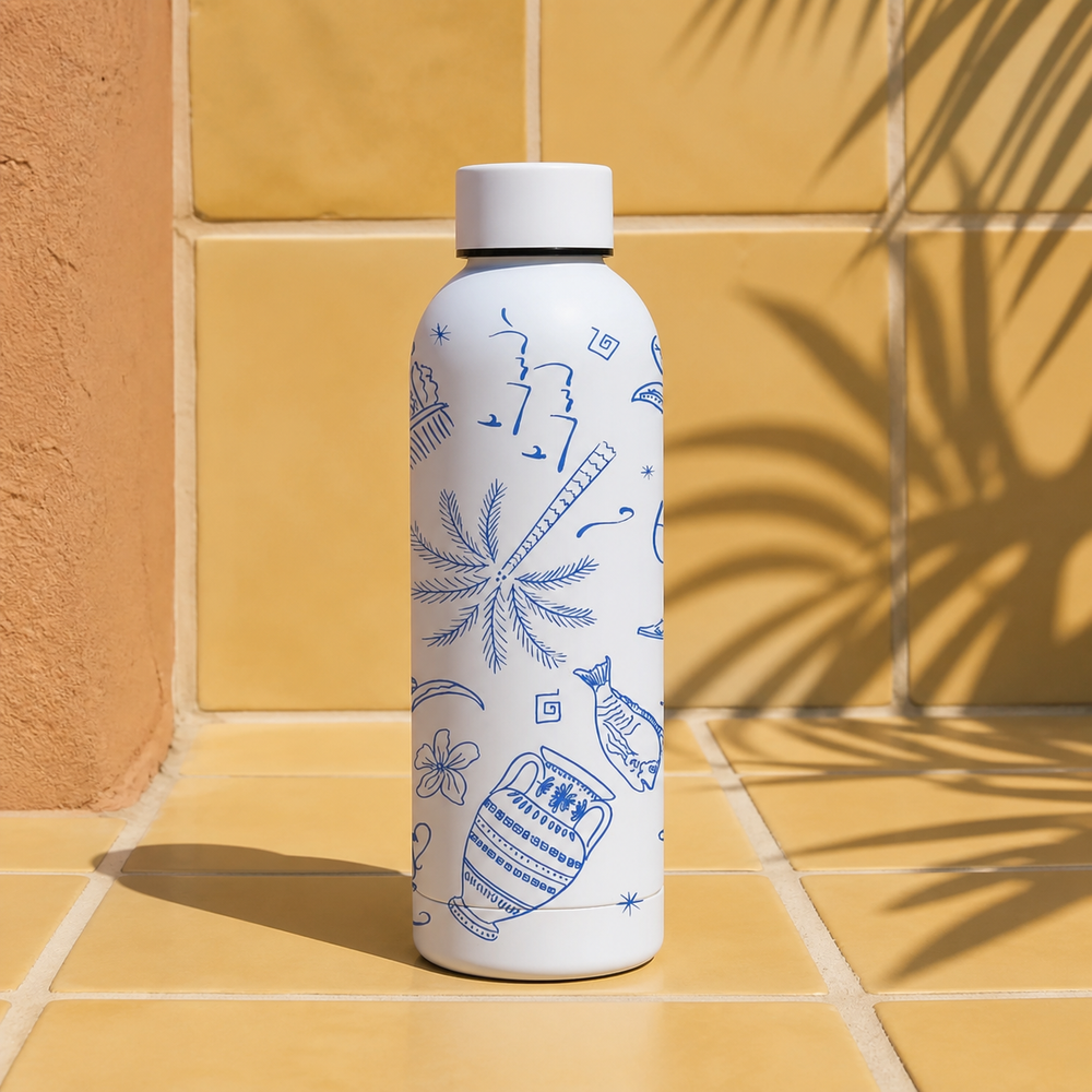 Custom wedding water bottle